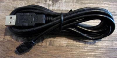 Kabel USB 2.0 konektor USB A / USB Mini-B (4 piny) 1,8m
