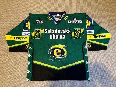 Hokejový dres Energie Karlovy Vary - podepsaný