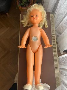 Umělá mrkaci panenka velká 72cm