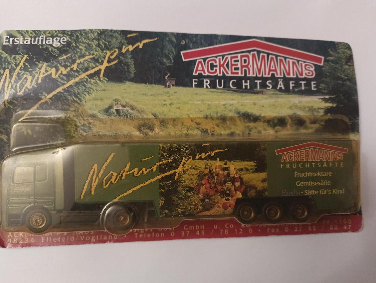 Pivný (skôr nápojový) kamión - Ackermanns Fruchtsäfte - Nápojový priemysel