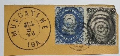 US Postage 1866 - známky