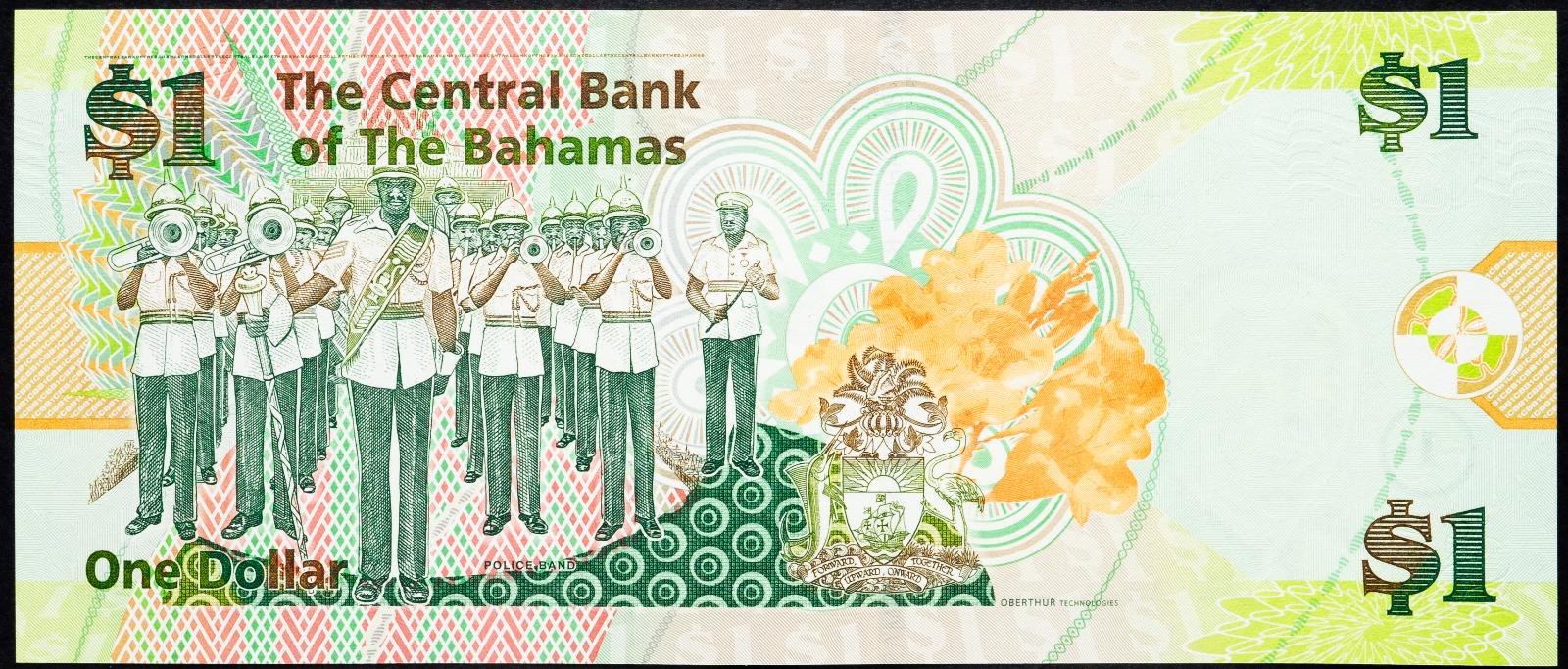 (B-10510), Bahamy, 1 Dollar 2008, UNC - Zberateľstvo