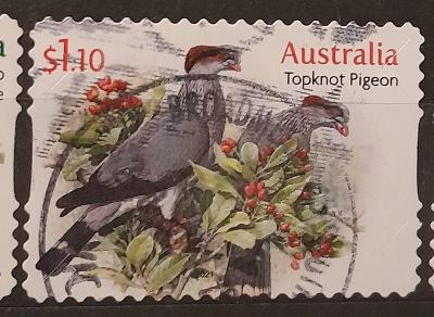 Austrálie, 2021, série dívocí holubi, samolepicí
