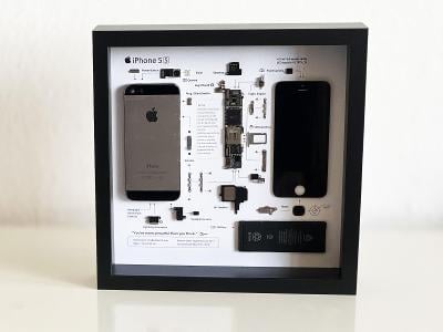 Nástěnný obraz iPhone 5s - dekorace bytu, kanceláře nebo dárek