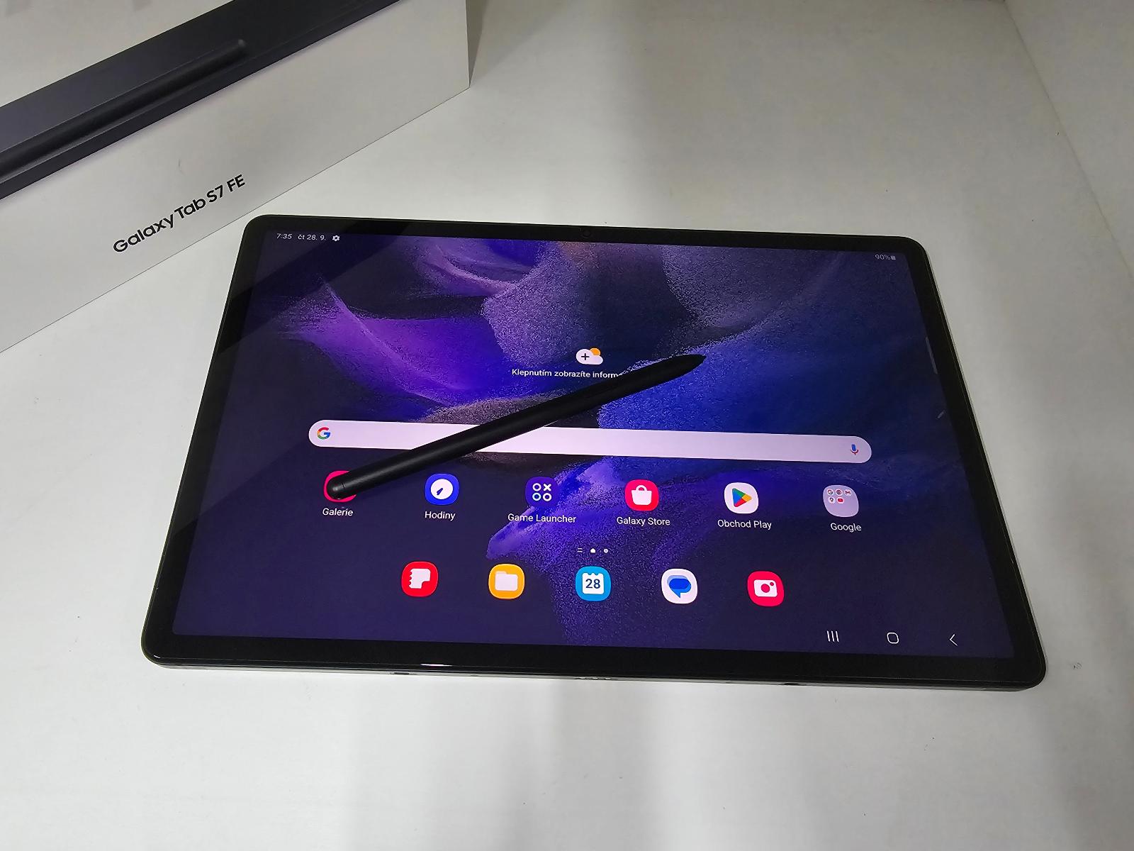 Samsung Galaxy Tab S7 FE odpočet DPH zaruka do 7/2025 Aukro