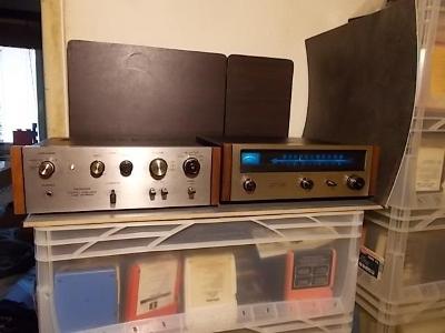 PIONEER model SA-500A a TX-500A ..... vintage stereo zesilovač a tuner