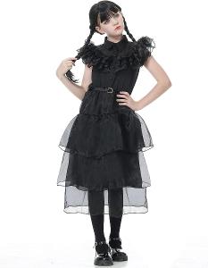 Dívčí kostým IUTOYYE Dětské příze Šaty Halloween /222