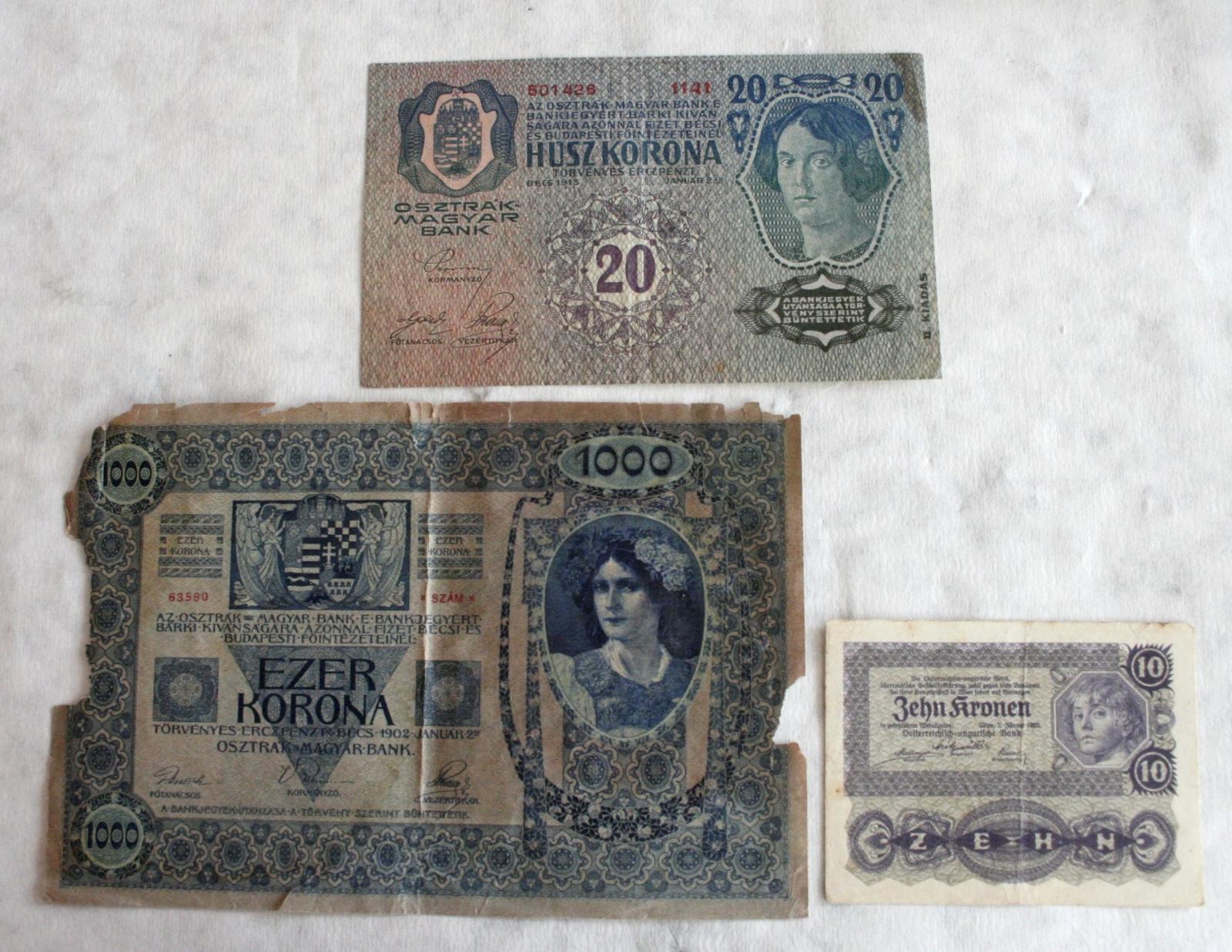 Staré Bankovky - Rakúsko-Uhorsko - Zberateľstvo
