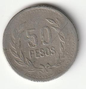 Kolumbia - 50 pesos - 1994