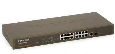 Switch TP-Link TL-SL2218 WEBsmart, 16 100M portů, 1x GB port a 1xSFP