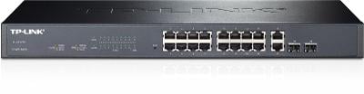 Switch TP-Link TL-SL2218 WEBsmart, 16 100M portů, 2x GB port + 2xSFP