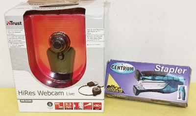 Webová kamera Trust HiRes Webcam Live -NOVÁ +ZDARMA sešívačka !!!