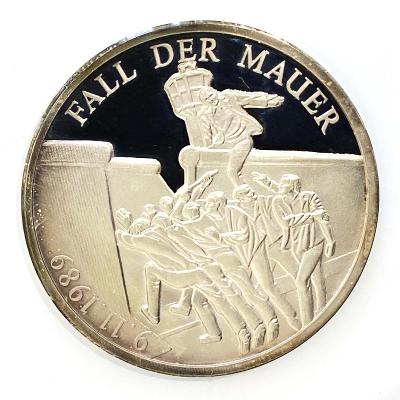 Stříbrná medaile Fall der Mauer, 1990 Německo PP