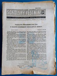 HISTORICKÝ SOKOLSKÝ VĚSTNÍK , ROČ. XLV - 1947