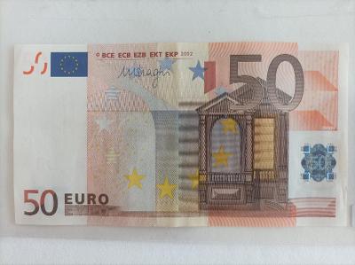 50 euro, vzor 2002, MALTA, séria F, R051F3, vzácna, STAV