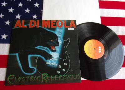 ☀️ LP: AL Di MEOLA - ELECTRIC RANDEZVOUS, (NM) Holland 19782 Jazz Rock