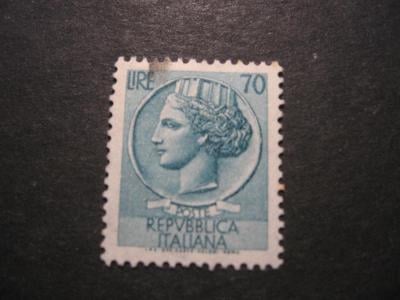 ITÁLIE - na doplnění, od 1 Kč (1955 - úzký rámeček)