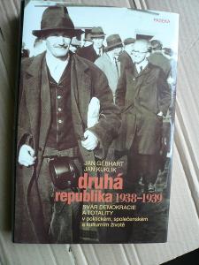 Kniha - Druhá republika 1938-1939