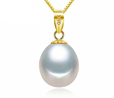 Zlatý 18k přívěšek- perla