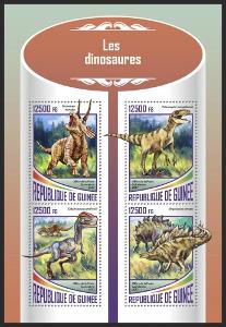 Guinea 2017 Dinosauři Mi# 12660-63 Kat 20€ R175