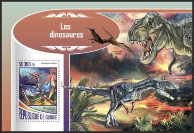 Guinea 2017 Dinosauři Mi# Block 2828 Kat 20€ R175