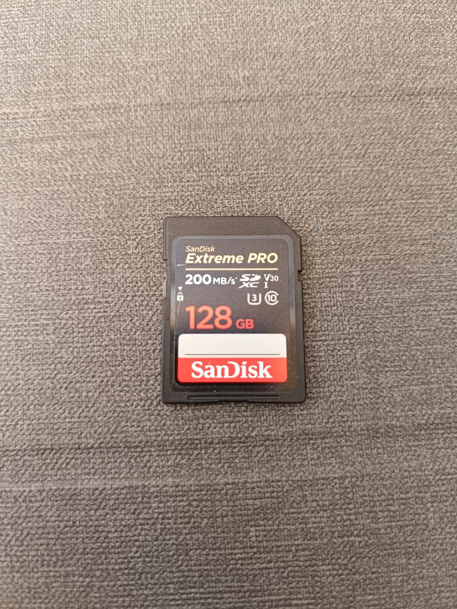 SANDISK EXTREME PRO SDXC 128GB 200/140 MB/s UHS-I U3 - Elektro
