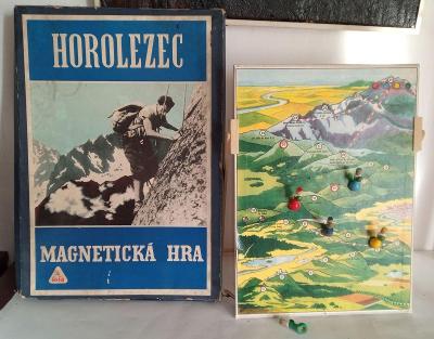 Tofa stará stolní magnetická hra Horolezec, pozůstalost