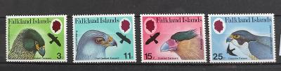 Falklandské ostrovy-Angl.kolonie 1980 Mi.308-311 dravci**