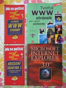 Čtyři oblíbené knihy 1996-2002. Základ tvorby intern. stránek!!