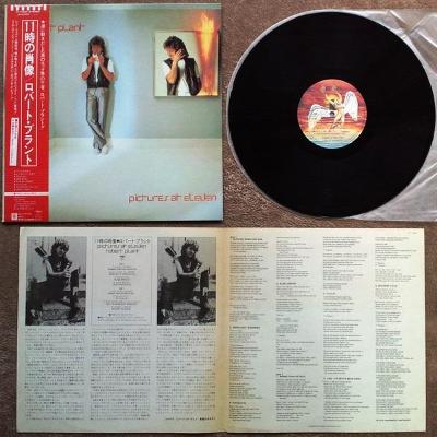 LP:ROBERT PLANT/Led Zeppelin,1.JAPAN press 1982+OBI+2-stránka/1. M/NM