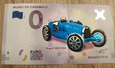 0 eurosouvenir Bugatti 35B . Nezohnateľná v color kovovej verzii.