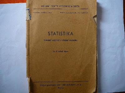 Učební texty VŠ - STATISTIKA - rok 1963