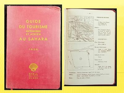 Guide du tourisme automobile et aérien au SAHARA SHELL 1936