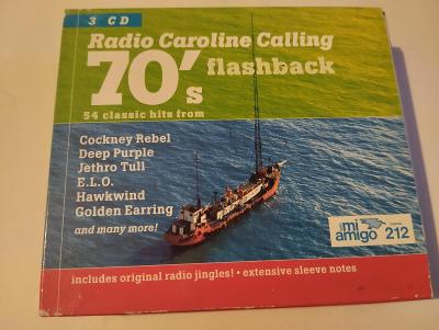 CD - Rádio Caroline Calling 70s Flashback 3 CD