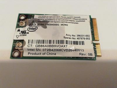 Wifi modul Intel do notebooku HP DV900