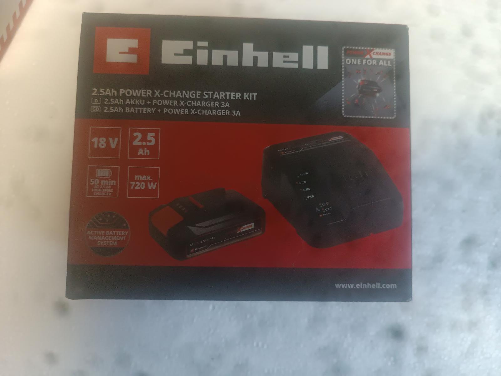 Einhell 18V 2,5Ah PXC Starter Kit 4512097 - Elektro