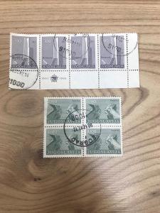 Staré poštové známky - JUGOSLÁVIA