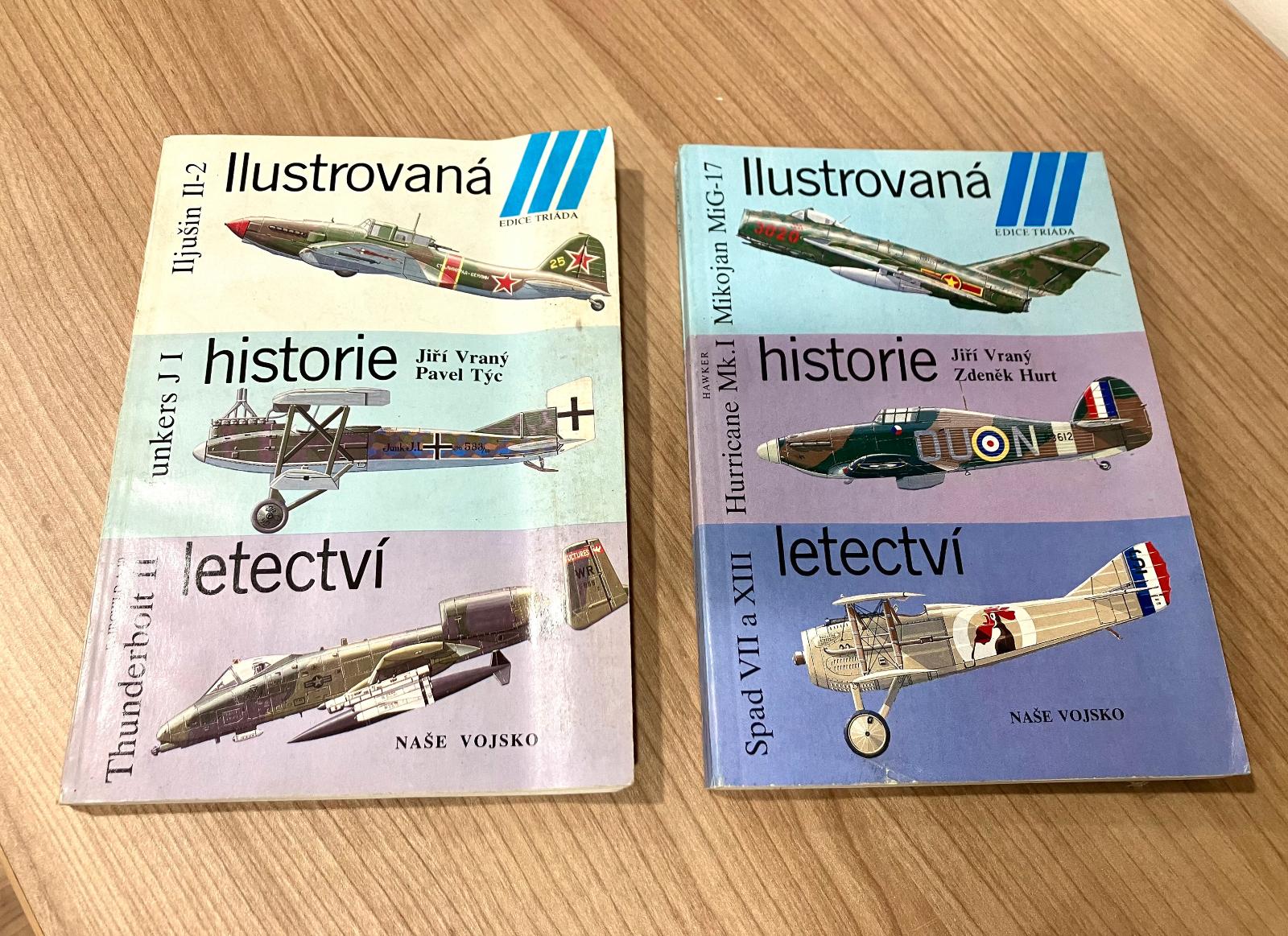Ilustrovaná história letectva 2 zväzky Iľjušin II-2 Junkers JI a pod. - Knihy