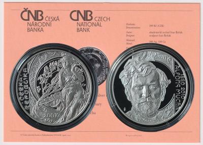 Česká republika - 10 € 2010 Alfons Mucha Proof !!!