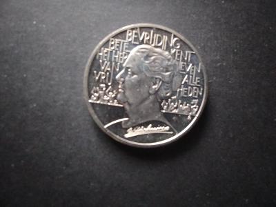 minca - 2 1/2 ECU - královna WILHELMINA - NEDERLAND