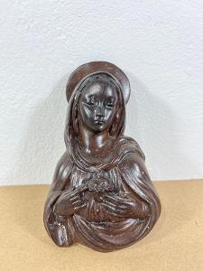 Stará asi keramická soška PANA MARIE - MARIA - podobizna - náboženství