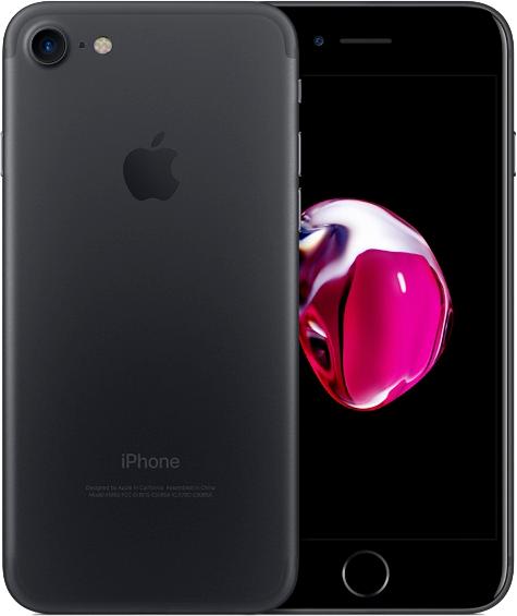 iPhone 7 128GB čierny + záruka 2 roky, Veľmi dobrý (99-100%) - Mobily a smart elektronika