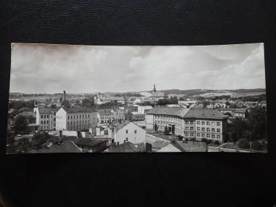 stará pohlednice černobílá Zábřeh na Moravě
