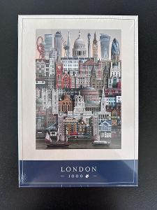 Puzzle London 1000 Ks (Martin Schwartz) NOVÉ, NEROZBALENÉ