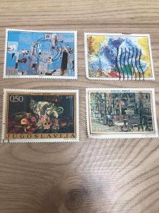Staré poštovní známky - JUGOSLÁVIE