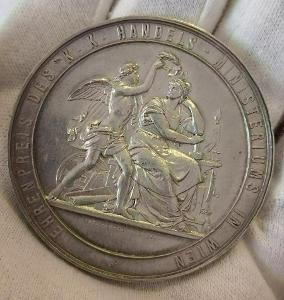 veľká AR medaila F.J. I. - Čestná cena Ministerstva obchodu - vzácna