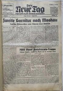 Der Neue Tag 1939 Nr 114-144 1.-31. August (srpen)