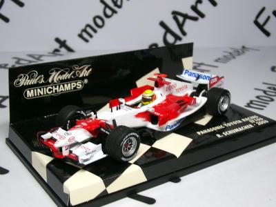 F1 PANASONIC TOYOTA RACING TF106 R. SCHUMACHER 2006  - MINICHAMPS 1:43