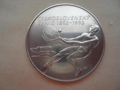 Pamätné mince 500 Kč 1993 Ag - tenis TOP