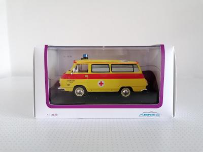🚨 ABREX Škoda 1203 (1974) – Ambulance (žlutá, vyprodaný model‼️) 🚑
